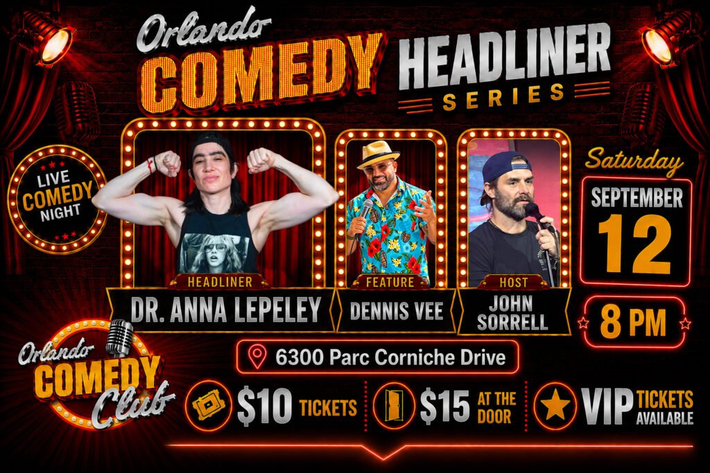 Dr. Anna Lepeley Comedy Show Orlando | Orlando Comedy Club