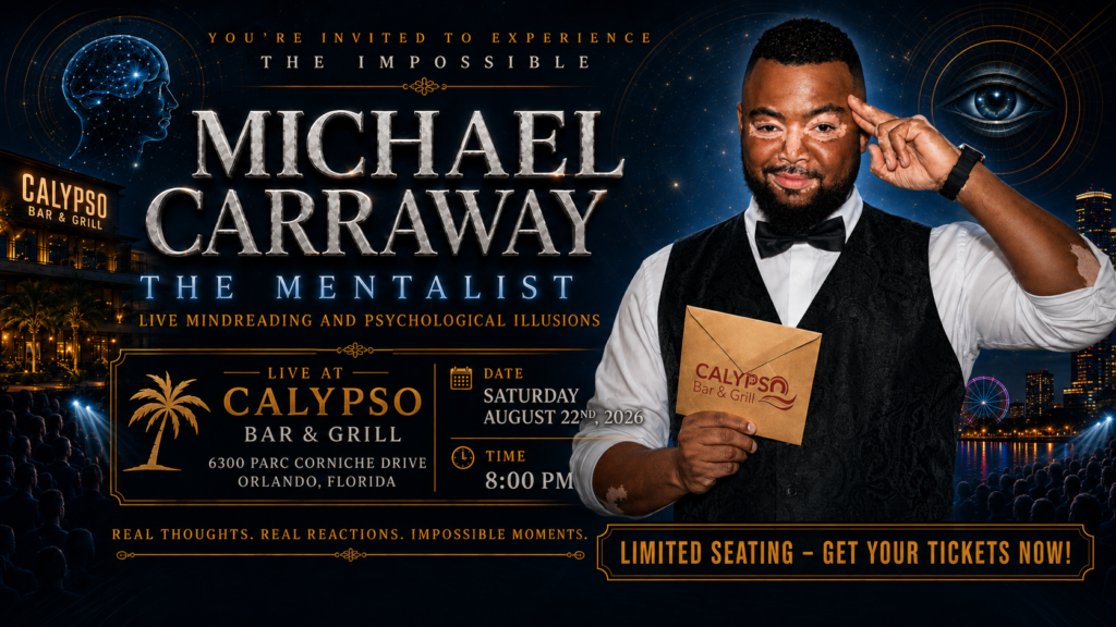 Michael Carraway Magic Comedy Show Orlando | Mind Reading
