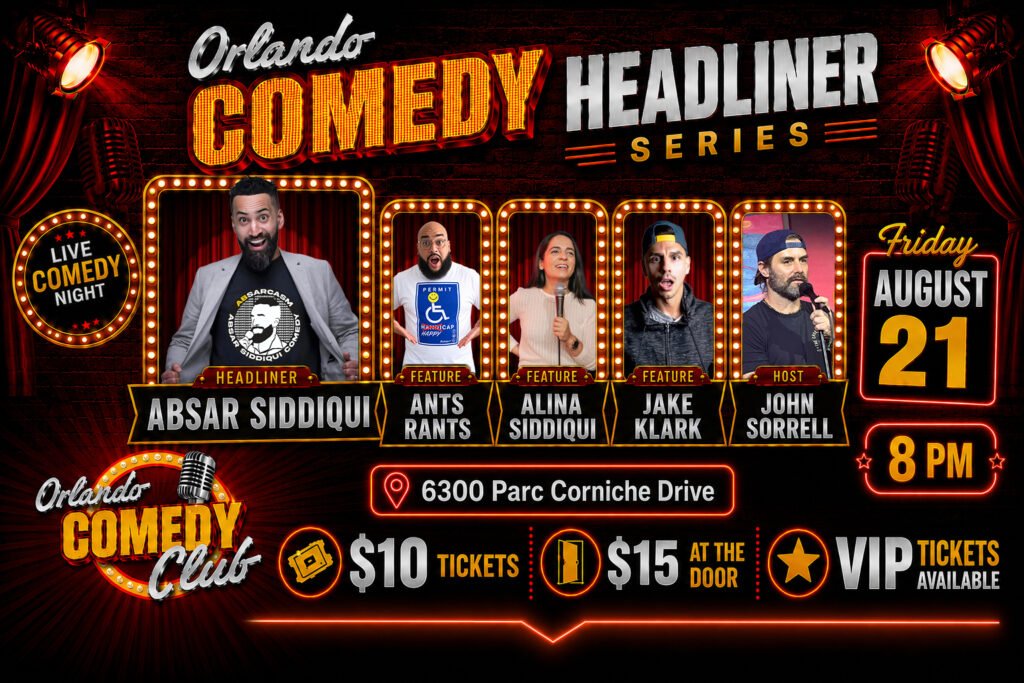 Absar Siddiqui Headliner Series - General Admission