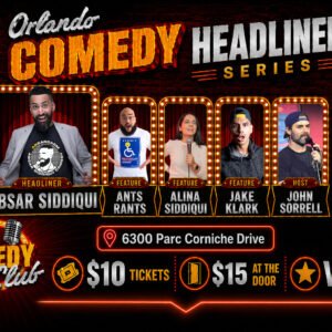 Absar Siddiqui Headliner Series - General Admission