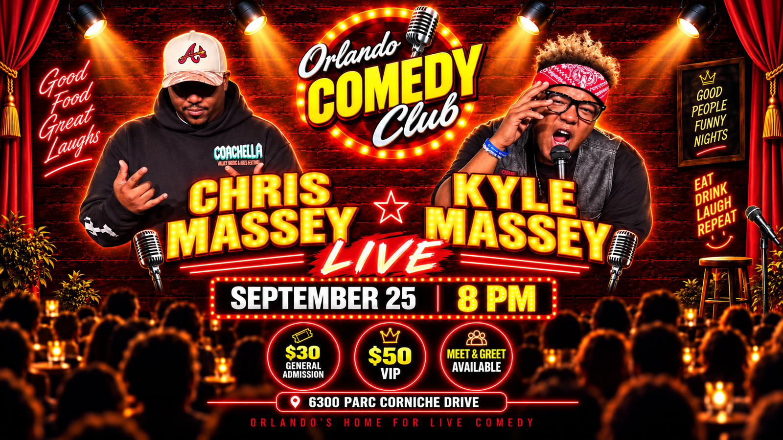 Kyle and Chris Massey Live in Orlando September 25