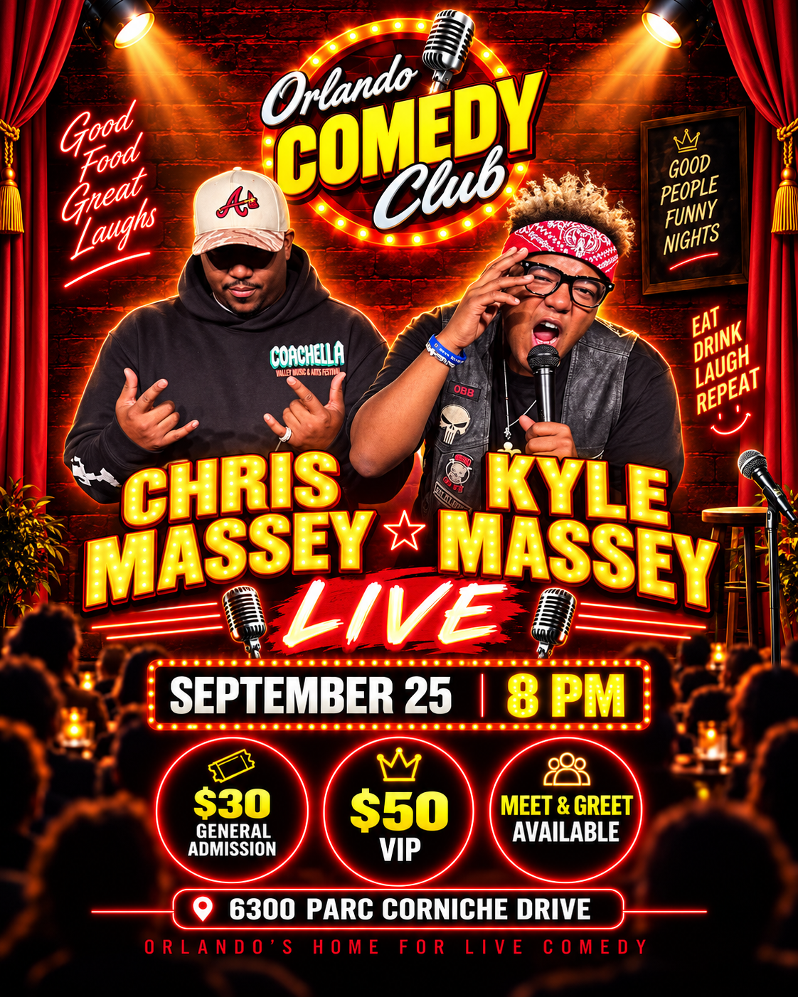 Chris Massey & Kyle Massey LIVE – September 25