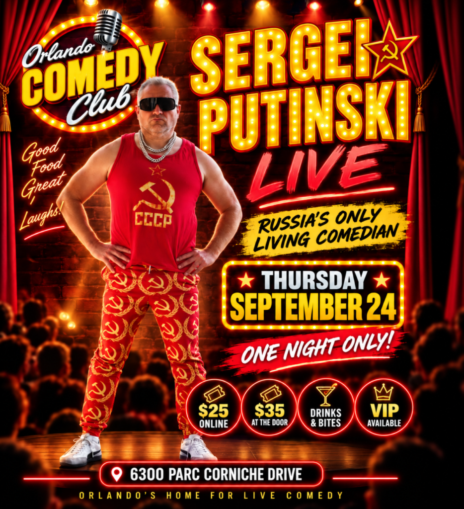 SERGEI PUTINSKI LIVE IN ORLANDO 🇷🇺😂